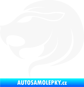 Samolepka Lev zvěrokruh 002 levá bílá