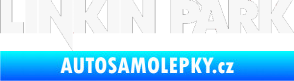 Samolepka Linkin Park 002 bílá
