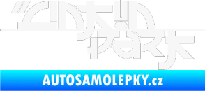 Samolepka Linkin Park 003 bílá