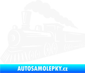 Samolepka Lokomotiva 003 levá bílá