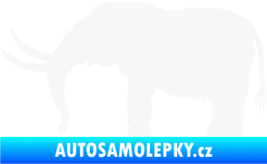 Samolepka Mamut 001 levá bílá