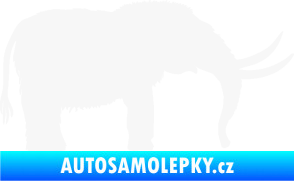 Samolepka Mamut 001 pravá bílá