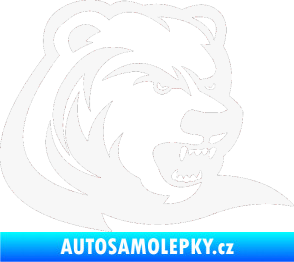 Samolepka Medvěd 001 pravá bílá