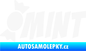 Samolepka Mint bonbón bílá