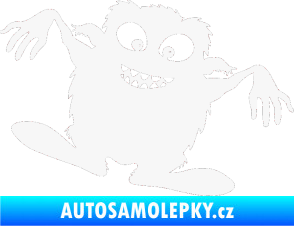 Samolepka Monstrum 001 pravá bílá
