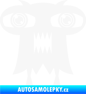 Samolepka Monstrum 003 pravá bílá