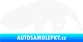 Samolepka Mravenečník 001 pravá bílá