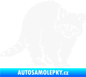 Samolepka Mýval 002 pravá bílá