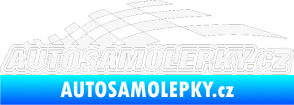 Samolepka Nálepka na auto - www.autosamolepky.cz 003 bílá