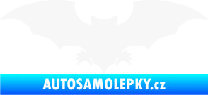 Samolepka Netopýr 007 bílá