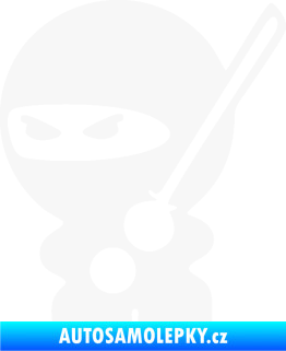 Samolepka Ninja baby 001 levá bílá