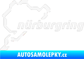 Samolepka Nurburgring bílá