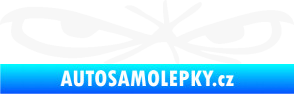 Samolepka Oči 002 pravá bílá