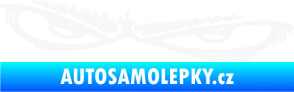 Samolepka Oči 005 levá bílá
