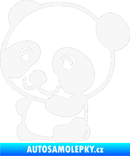 Samolepka Panda 002 levá bílá