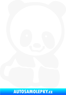 Samolepka Panda 009 pravá baby bílá