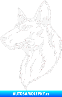 Samolepka Pes 019 levá bílá