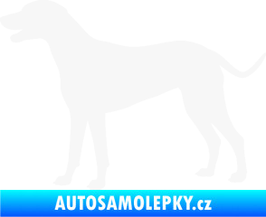 Samolepka Pes 095 levá Dalmatin bílá