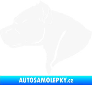 Samolepka Pitbull 004 levá bílá