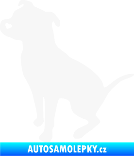 Samolepka Pitbull 005 levá bílá