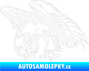 Samolepka Predators 001 levá orel bílá