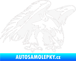 Samolepka Predators 001 pravá orel bílá