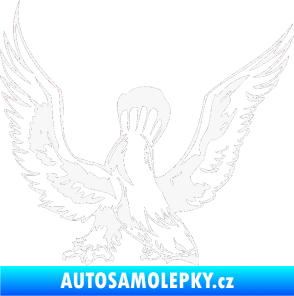 Samolepka Predators 051 pravá bílá