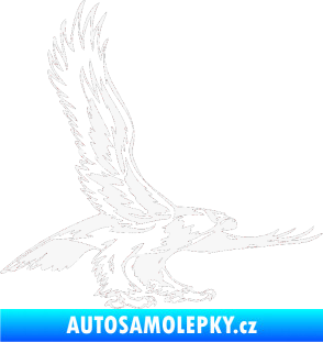 Samolepka Predators 068 pravá bílá