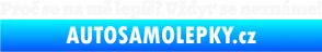 Samolepka Proč se na mě lepíš? Vždyť se neznáme! 002 bílá