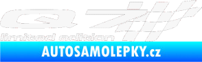 Samolepka Q7 limited edition pravá bílá