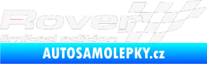 Samolepka Rover limited edition pravá bílá