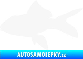 Samolepka Ryba 002 levá bílá