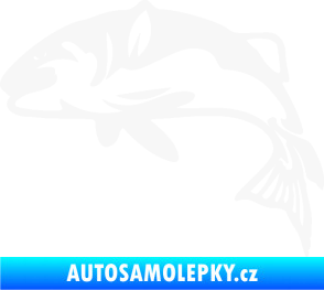 Samolepka Ryba 010 levá bílá