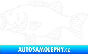 Samolepka Ryba 015 levá bílá