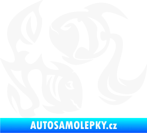 Samolepka Ryby 003 levá bílá