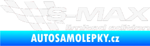Samolepka S-MAX limited edition levá bílá