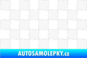 Samolepka Šachovnice 004 bílá