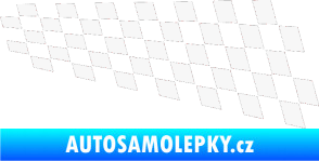 Samolepka Šachovnice 033 bílá
