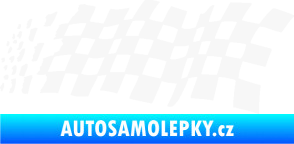 Samolepka Šachovnice 083 bílá