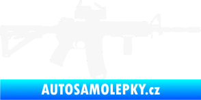 Samolepka Samopal 003 pravá bílá