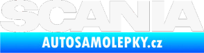 Samolepka Scania bílá