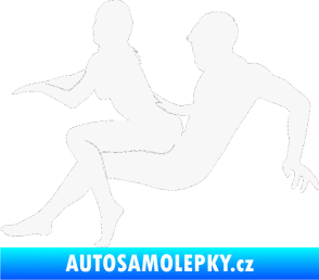 Samolepka Sexy siluety 015 bílá