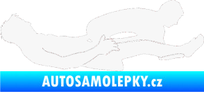 Samolepka Sexy siluety 029 bílá