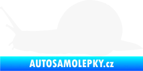 Samolepka Šnek 001 levá bílá