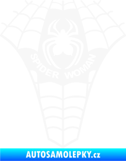 Samolepka Spider woman pavoučí žena bílá