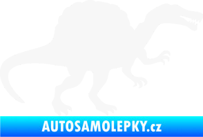 Samolepka Spinosaurus 001 pravá bílá