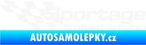 Samolepka Sportage limited edition levá bílá