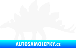 Samolepka Stegosaurus 001 levá bílá