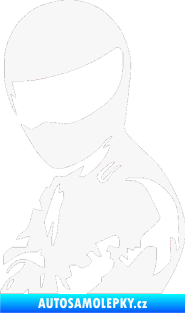 Samolepka Stig levá bílá