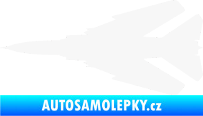 Samolepka Stíhací letoun 007 levá MIG bílá